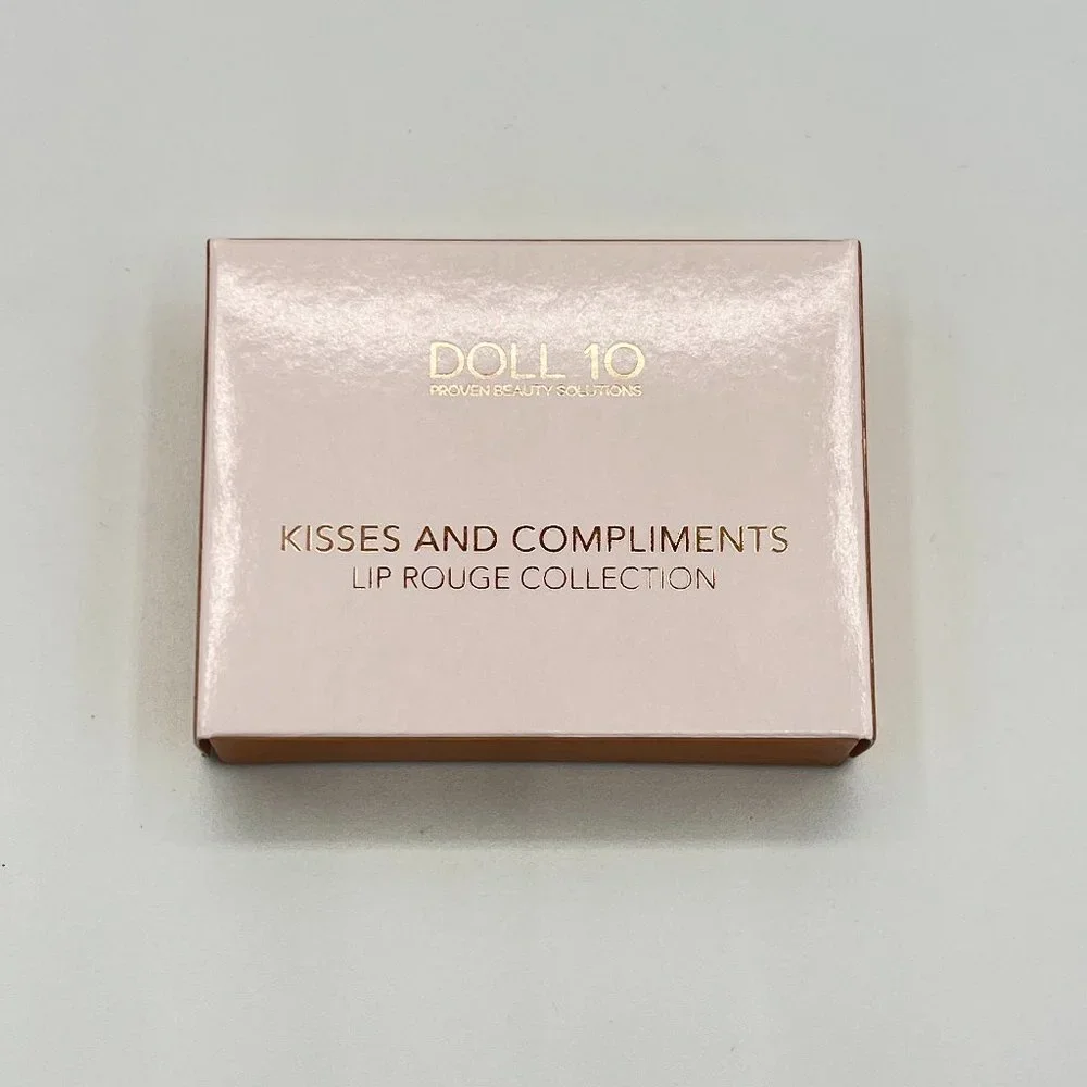 DOLL 10‎ Kisses And Compliments, 3 lipsticks, NEW in box